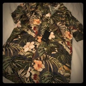 Brand New Button Down Shirt From Zara
